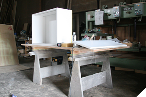 工房内 フィニッシュ待ち